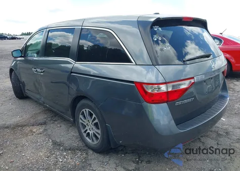 2013 Honda Odyssey Ex-L z USA, uszkodzony, nr VIN 5FNRL5H62DB016700